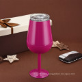 Stainless Steel Insulated Vacuum Wine Goblet Home Party Romantic Wine Glass Egg Shape Champagne Flute